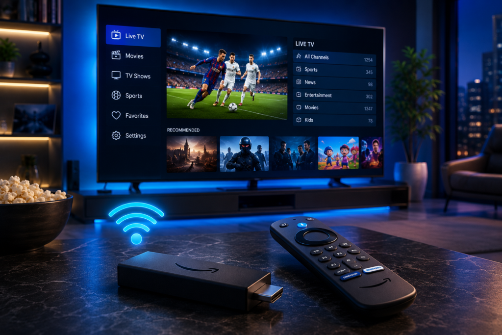 IPTV on Fire TV Stick Setup Guide
